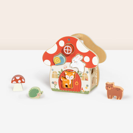 Shape Sorter Mushroom House