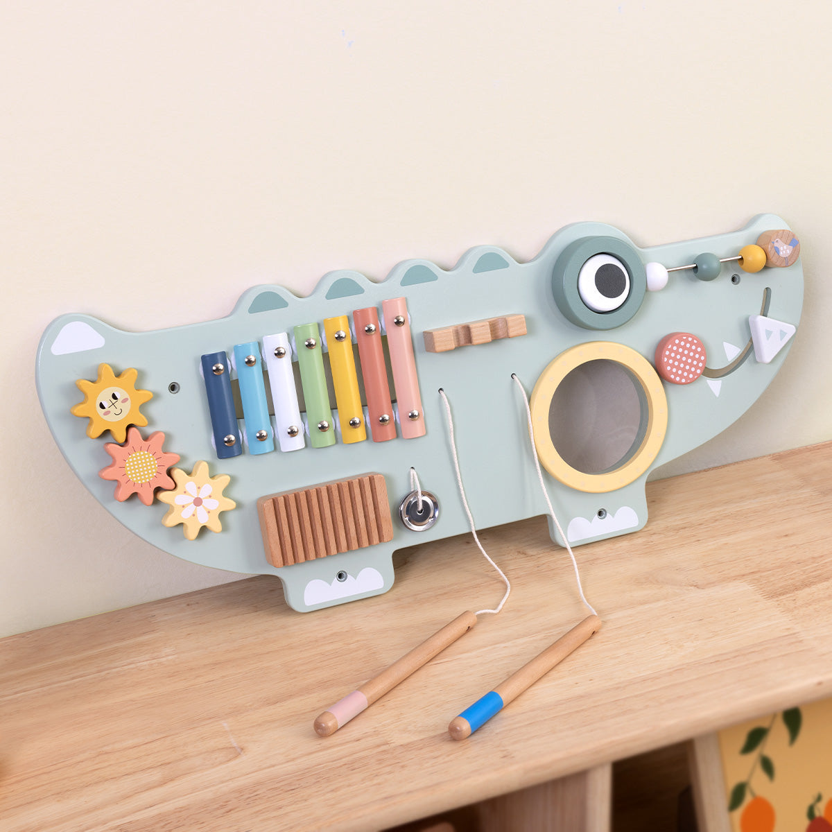 Musical Wall Crocodile
