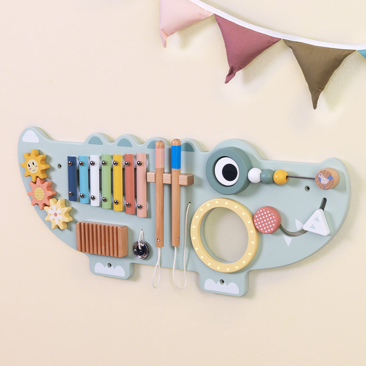 Musical Wall Crocodile