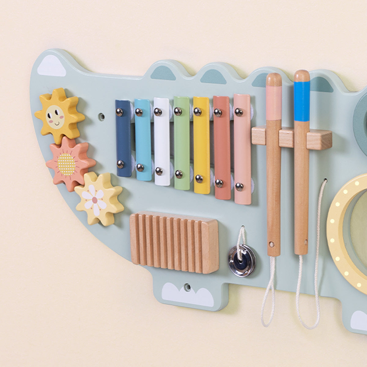 Musical Wall Crocodile