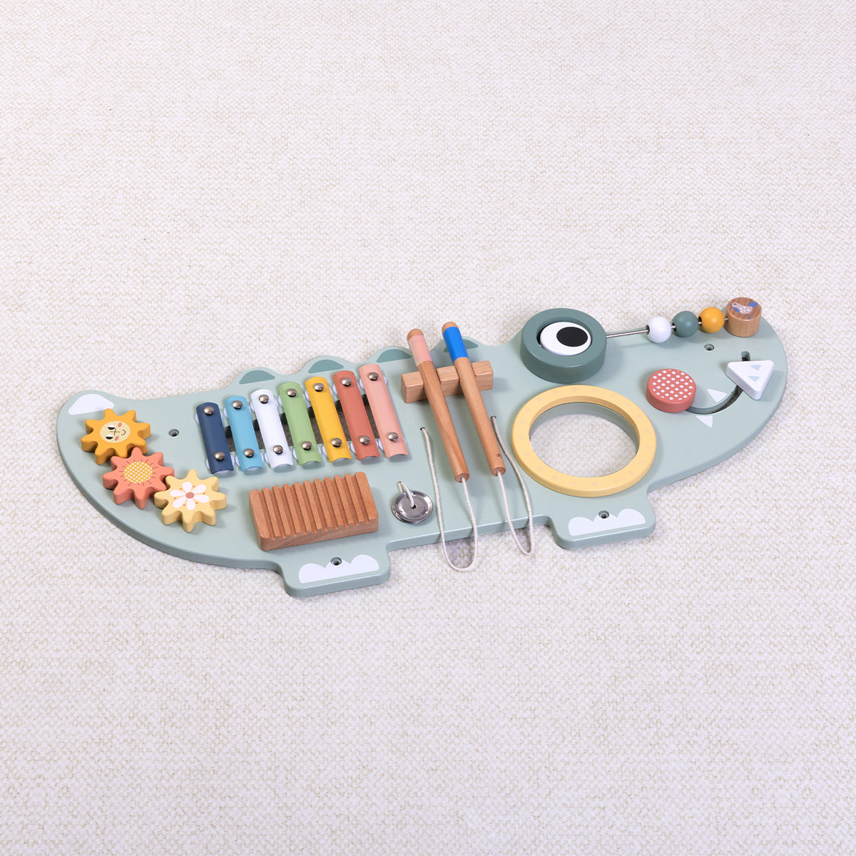 Musical Wall Crocodile